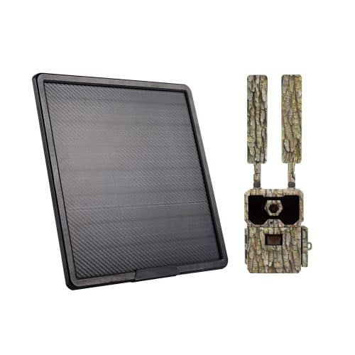 DataCam DC2 No-Glow Solar Panel Kit Bundle