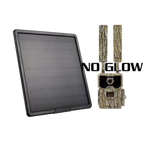 DataCam DC2 No-Glow Solar Panel Kit Bundle
