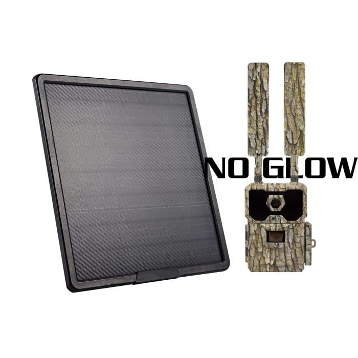 DataCam DC2 No-Glow Solar Panel Kit Bundle